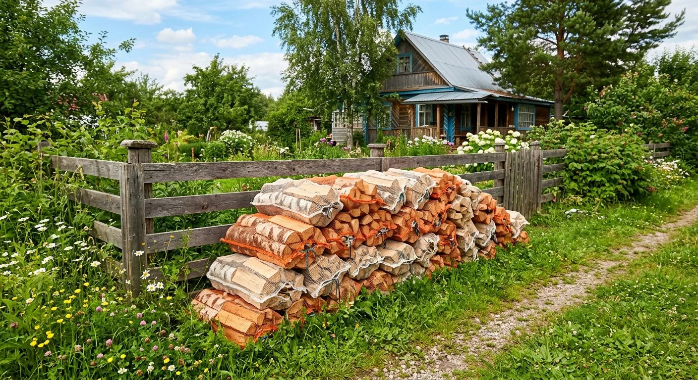 Дрова для дачи в Брянске
